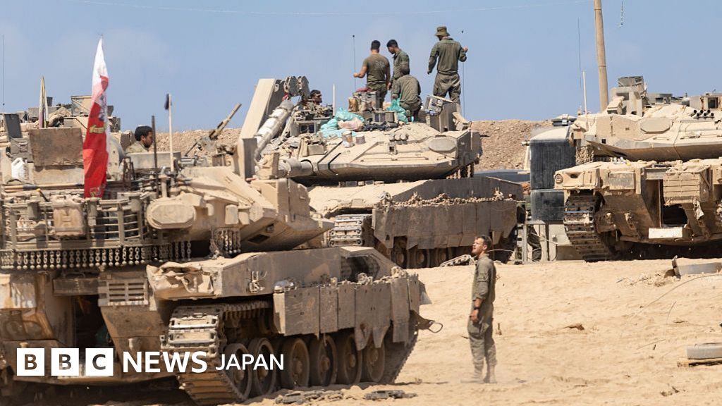 イスラエル軍、戦車でガザ市の主要住宅地区に進入 地上作戦2日目 - BBC