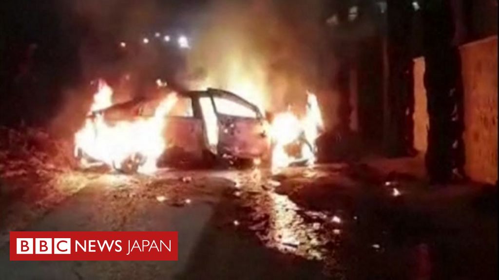 イスラエル人の入植者、ヨルダン川西岸でパレスチナ人の村に放火 - BBCニュース