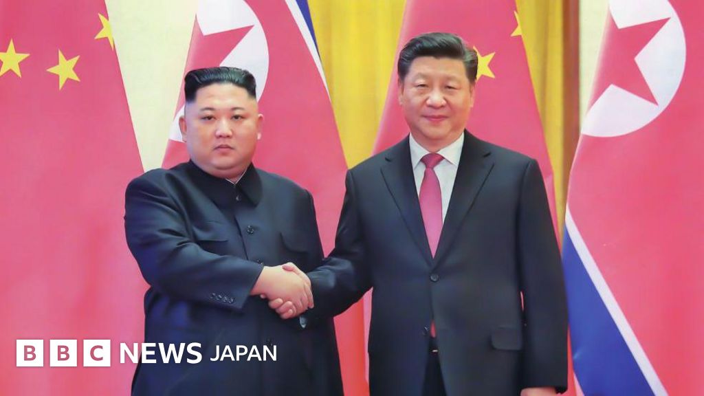 BBC.comのニュース記事「金正恩氏、中国の軍事パレード出席へ プーチン氏も参加」の画像