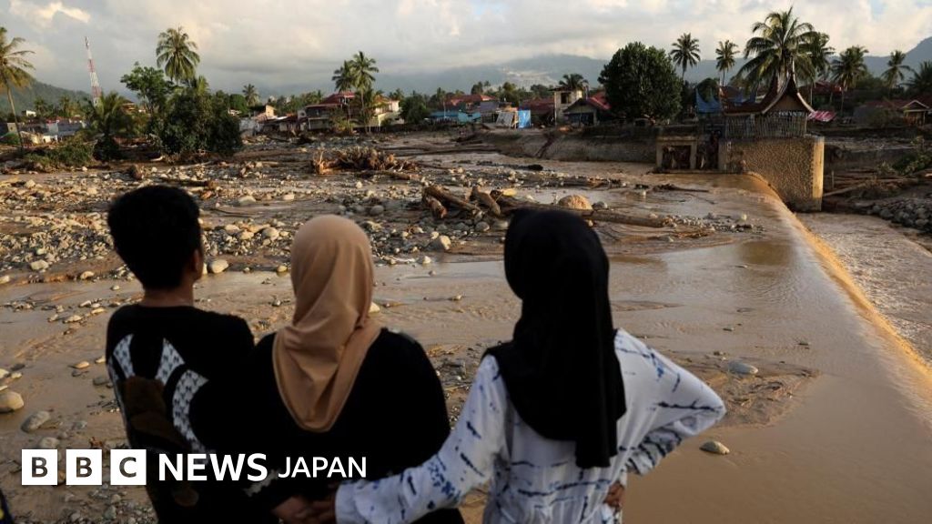 インドネシア、大洪水の死者500人超す 行方不明も500人以上 - BBCニュース