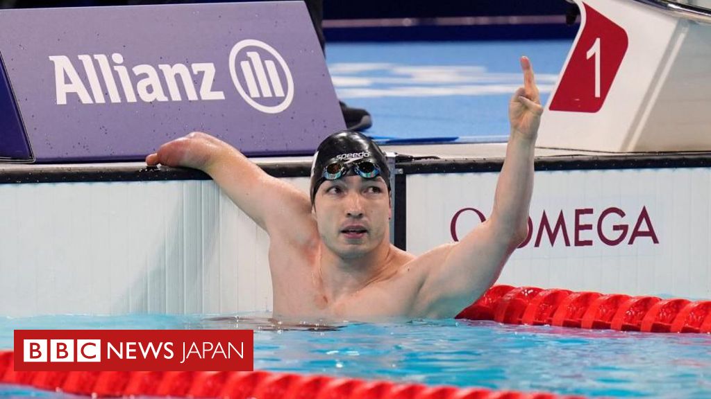 パリ・パラ】 競泳の鈴木孝幸が金メダル、日本勢の今大会初 50