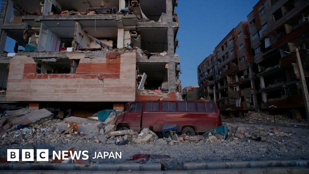 イランとイラクの国境付近でM7.3の強い揺れ 400人以上死亡 - BBCニュース