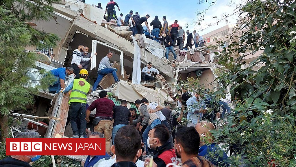 エーゲ海沿岸で地震 トルコやギリシャに被害 津波も cニュース