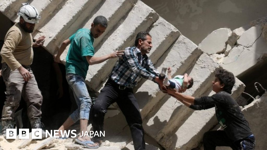 シリアで病院空爆 国連は「破滅的」状況と BBCニュース