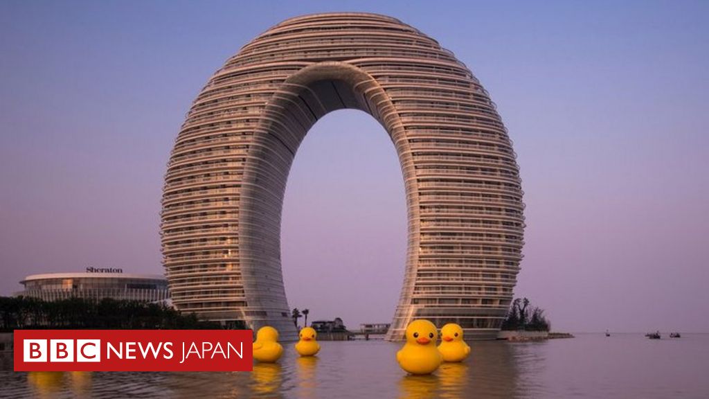 急須に丸にズボンに 中国 奇妙な 建築を禁止 cニュース