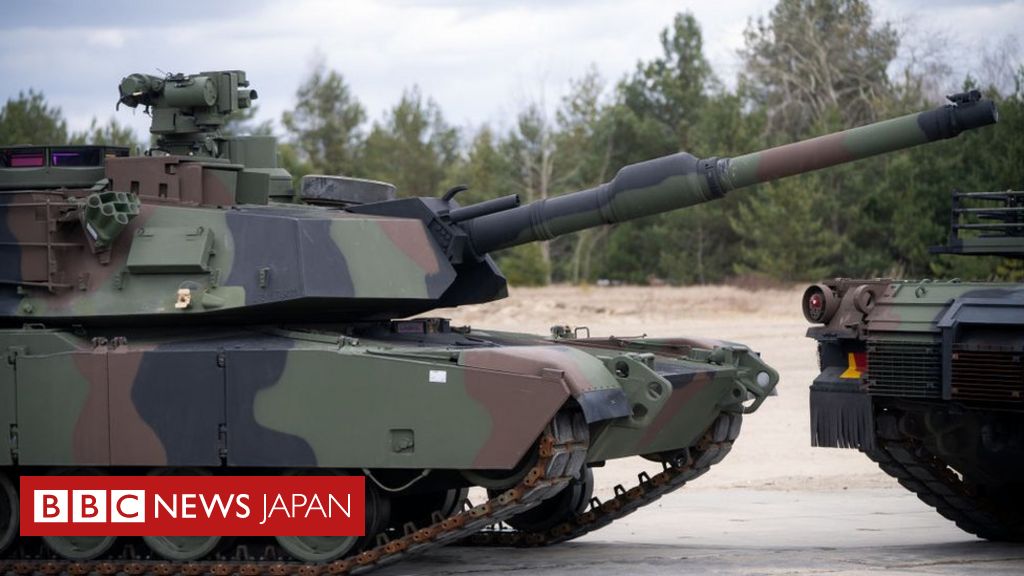 米独、ウクライナへの戦車の供与を発表 ドイツは他国の供与も認める