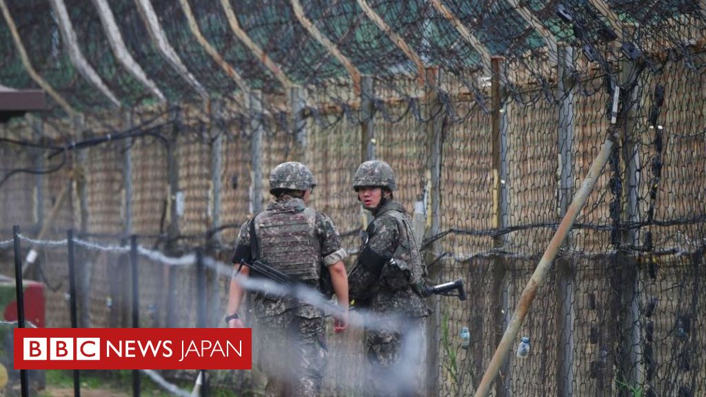 北朝鮮兵士が軍事境界線越えて亡命図ったと韓国軍 cニュース