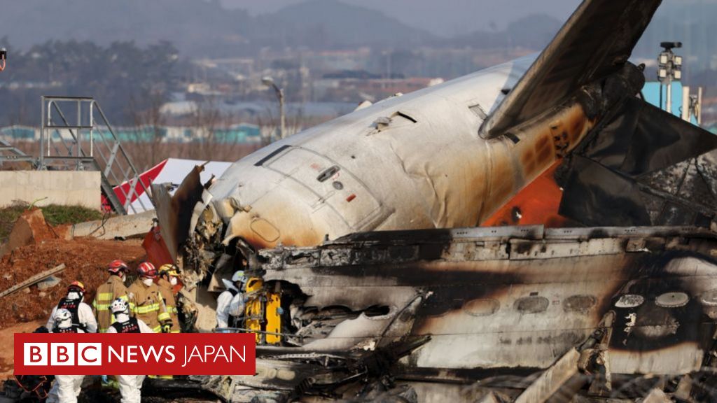 韓国旅客機事故の原因調査続く、専門家は様々な要因指摘 フライトレコーダー解析に1カ月か - BBCニュース