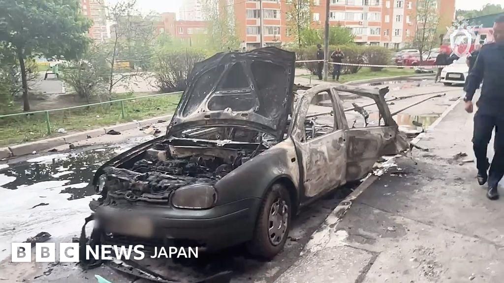 モスクワ近郊で自動車爆発、ロシア軍幹部が死亡 - BBCニュース