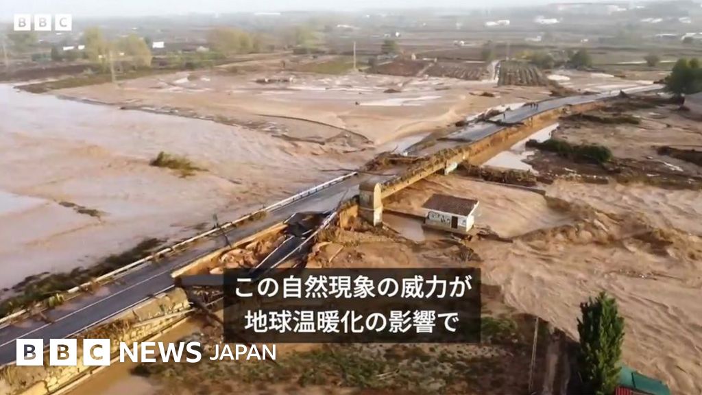 スペイン洪水、海水温上昇で嵐が激化 気候変動による災害甚大化
