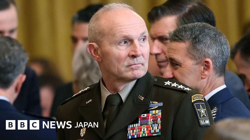 BBCニュース  -  ヘグセス米国防長官、陸軍参謀総長に退任命じる