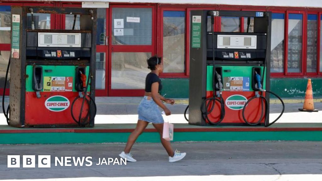 BBCニュース  -  ロシアの石油タンカーがキューバ沖に到着、トランプ氏が制裁緩和か