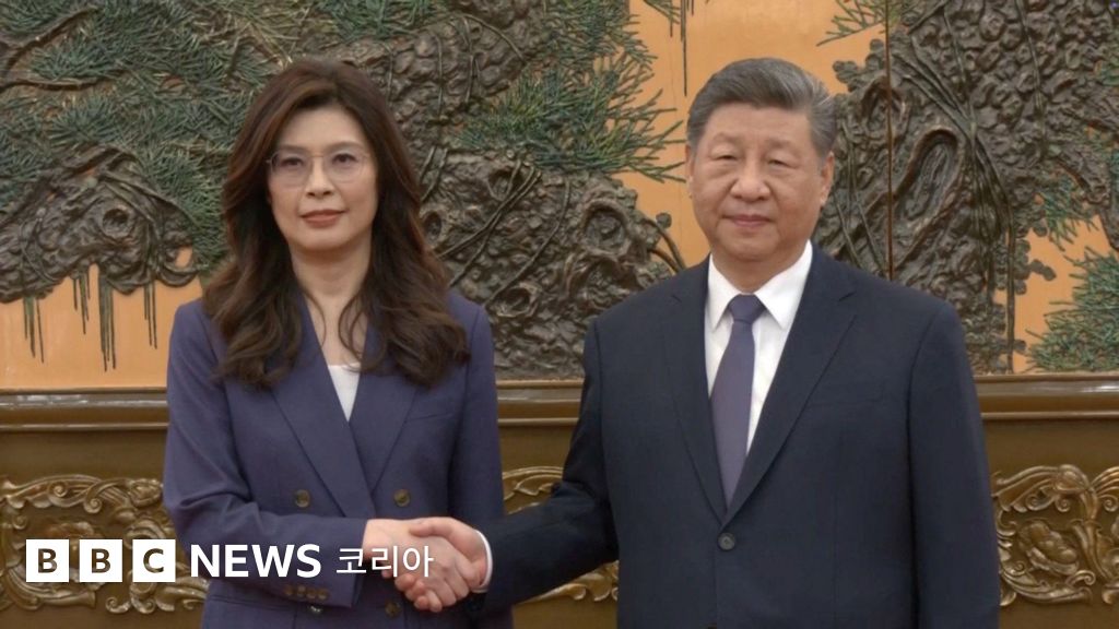 대만 야당 지도자, 베이징서 시진핑 중국 주석과 만나