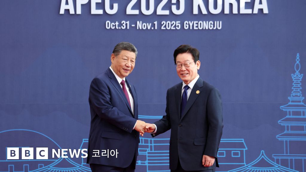 한중정상회담 경주 현장 사진