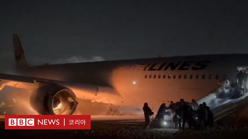日本の飛行機の墜落と火災：乗客たちは混乱した状況を語る