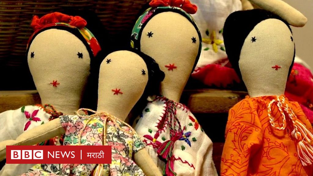 रिफ्यूजी महिलांनी उभारला बाहुल्यांचा संसार