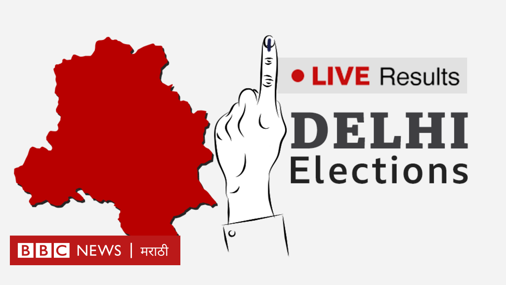 Delhi Election Results LIVE: दिल्ली निवडणूक निकालाचे सर्व ताजे आकडे ...