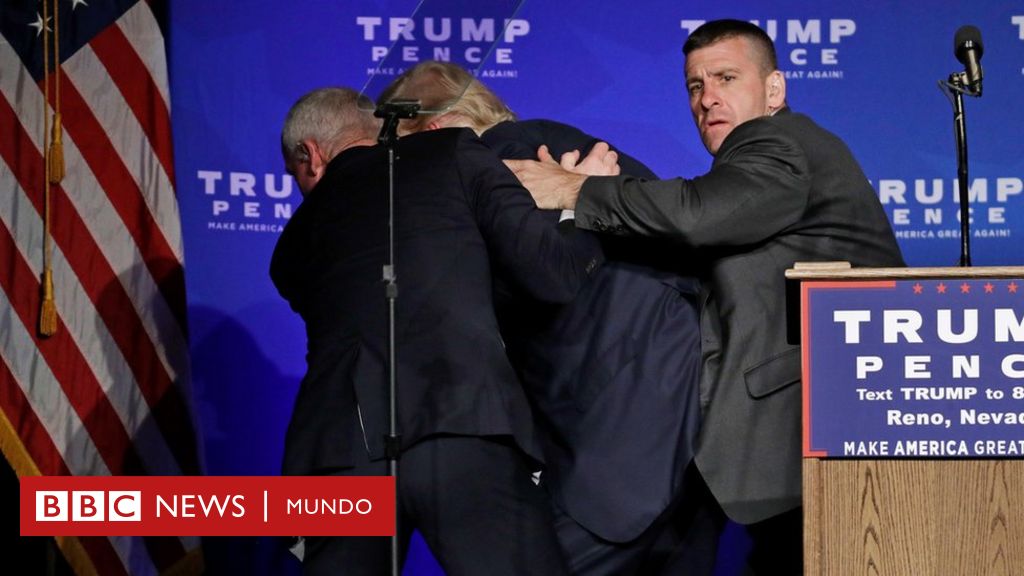 Elecciones En Ee Uu El Servicio Secreto Sacó A Donald Trump Del