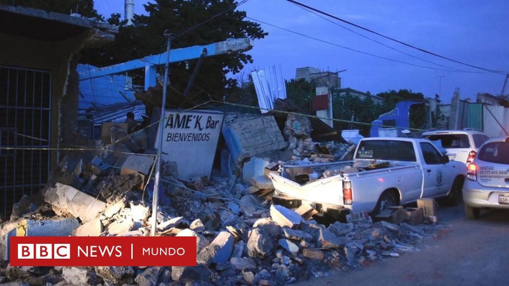 Así quedó Jojutla, el municipio cercano al epicentro del sismo que sacudió  a México y dejó más de 220 muertos - BBC News Mundo