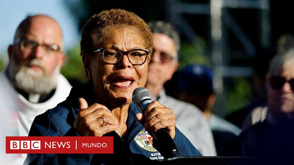 Alcaldesa de Los Ángeles impone toque de queda tras protestas migratorias