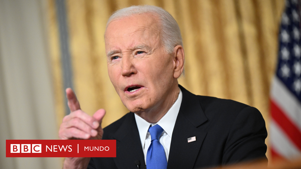 "Está tomando forma en EE.UU. una oligarquía de extrema riqueza, poder e influencia que realmente amenaza nuestra democracia": el aviso de Biden en su mensaje de despedida de la Casa Blanca