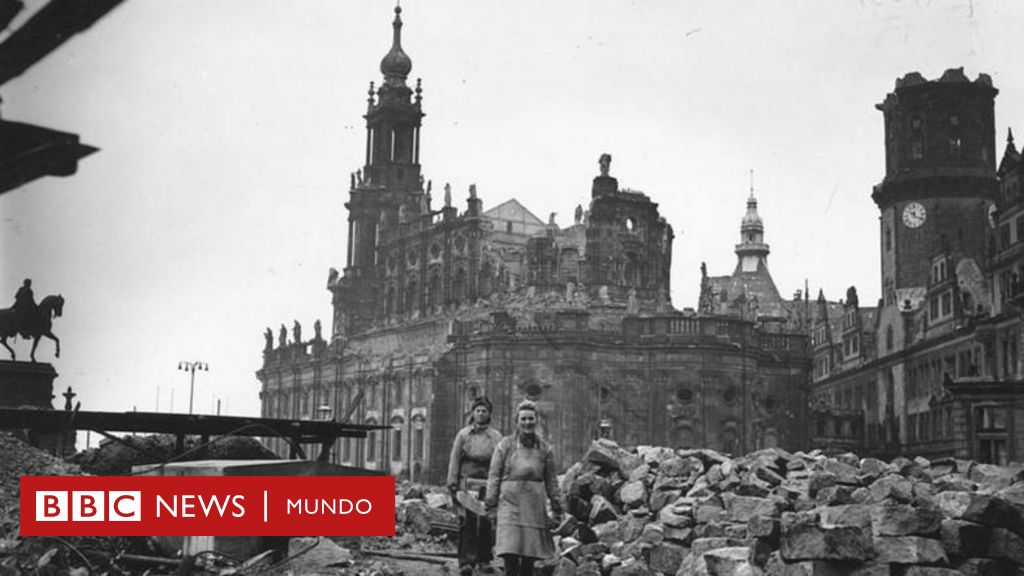 Bombardeo en Dresde: la "tormenta de fuego" que arrasó la ciudad alemana hace 80 años y se volvió la "vergüenza" de los aliados