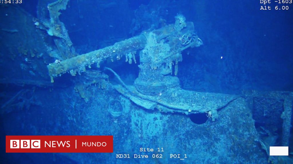 El barco alemán de la I Guerra Mundial que fue encontrado hundido frente a  las costas de las islas Malvinas/Falkland - BBC News Mundo