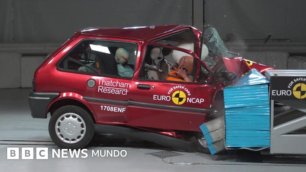 Los violentos choques de autos que han salvado 78.000 vidas en los