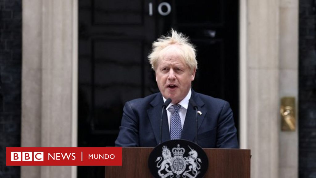 Boris Johnson dimite pero asegura que seguirá como primer ministro hasta que su partido elija un nuevo líder