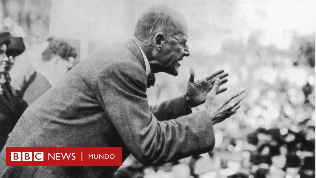 Trump: ex-Eugene Debs, US Socialist Party candidate who campaigned from jail in 1920 and received almost 1,000,000 votes.