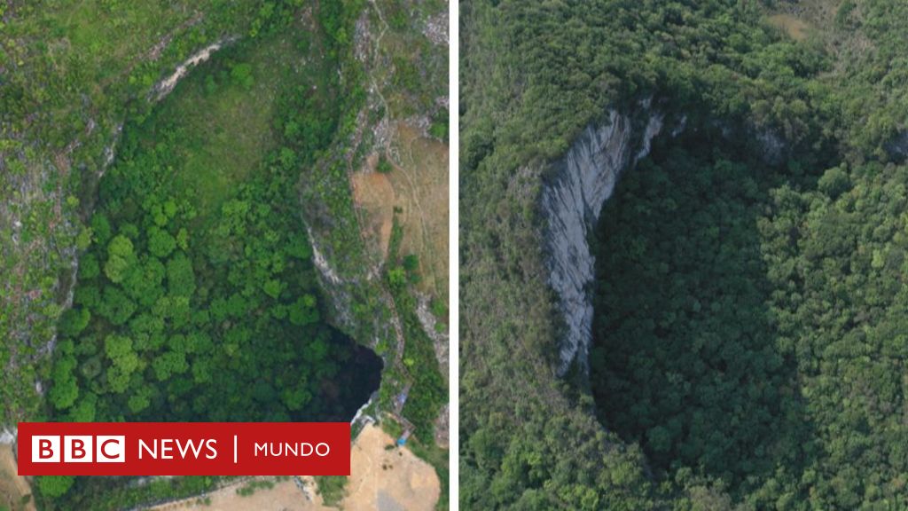 Creían que escondían demonios: los cenotes chinos que pasaron miles de años inexplorados y ahora están amenazados por el turismo