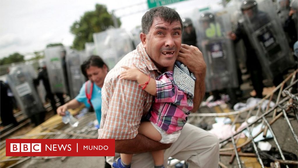 Caravana de migrantes las horas de angustia y caos vividos en un