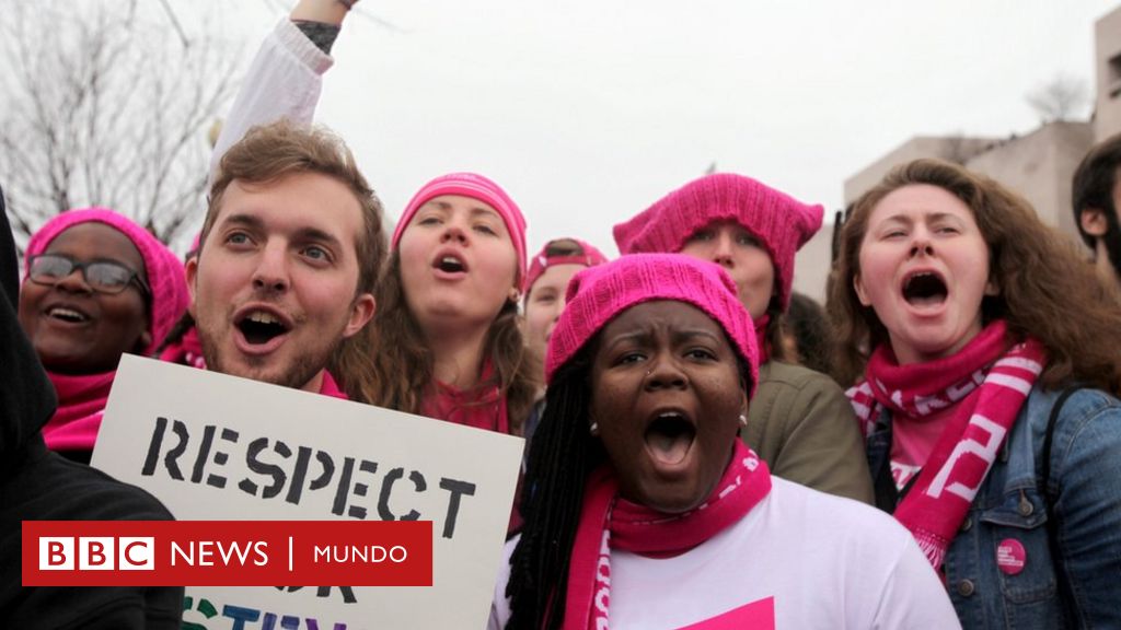 Estados Unidos: por qué miles de mujeres utilizan gorros rosas en las  protestas contra Donald Trump - BBC News Mundo