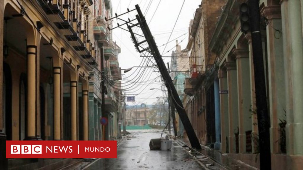 A massive blackout leaves all of Cuba without electricity after the passing of Hurricane Ian, which caused severe damage and flooding on the island.