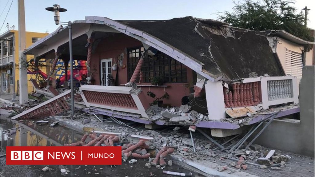 Terremoto en Puerto Rico: las impactantes imágenes de la destrucción  causada por el peor sismo que sufre la isla en un siglo - BBC News Mundo