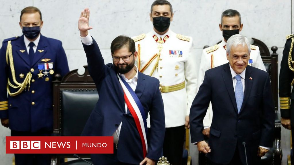 Gabriel Borick, President: Images of a historic day in Chile