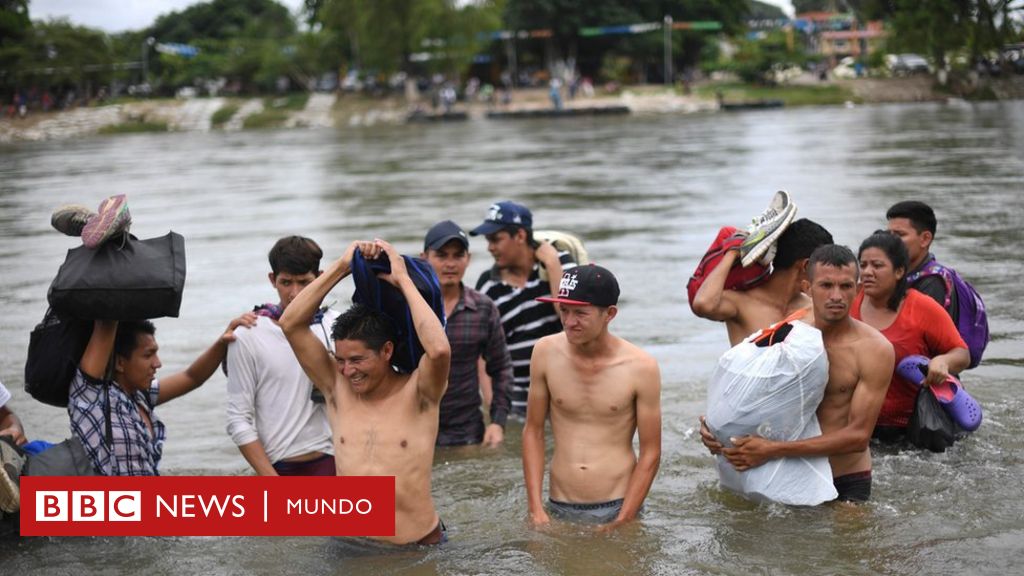 Caravana de migrantes M xico recibe a casi 400 centroamericanos