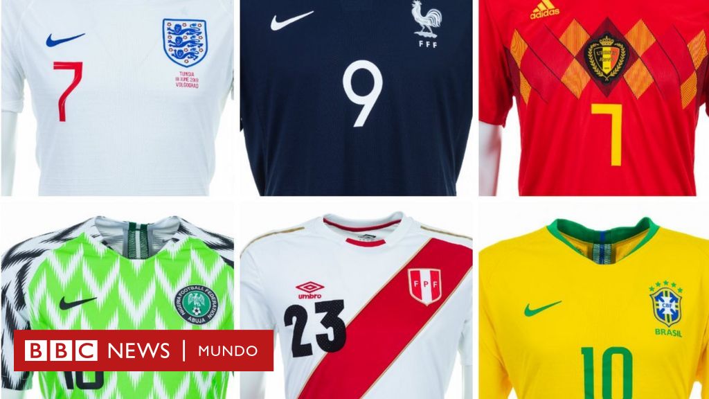 Rusia 2018: conoce las 32 camisetas oficiales que lucirán en Copa del Mundo de fútbol - BBC News Mundo