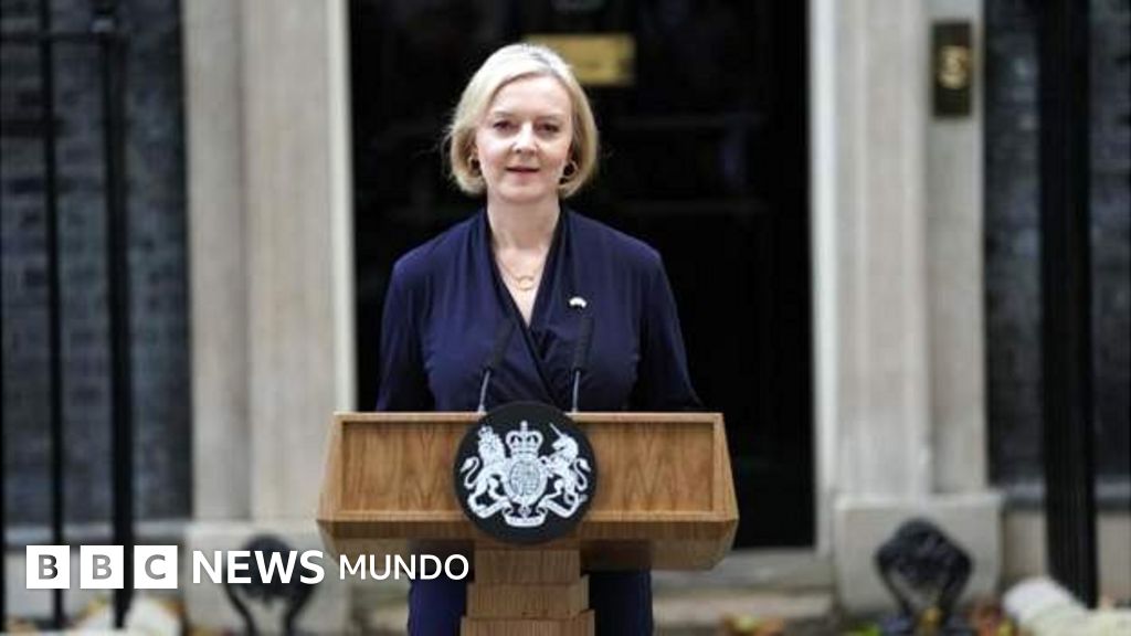 Renuncia Liz Truss, la primera ministra británica, tras solo 45 días en el poder