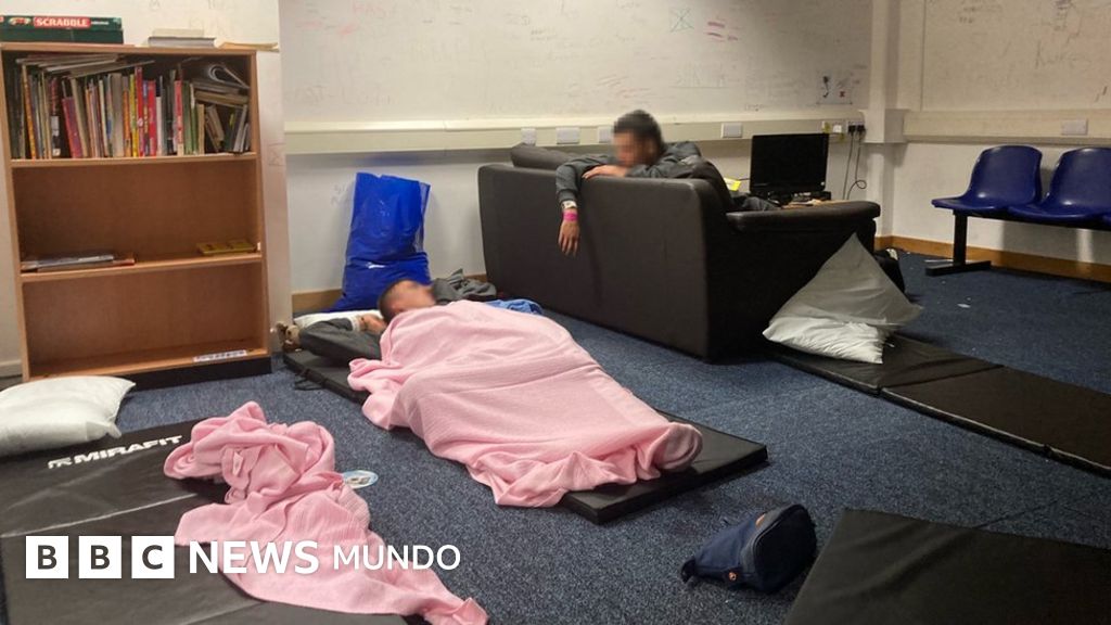 “Es como vivir en un zoológico”: las condiciones inhumanas que denuncian solicitantes de asilo en un centro migratorio británico