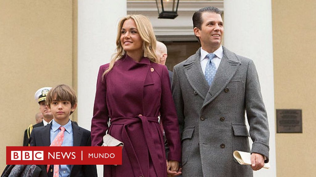 La esposa de Donald Trump Jr., el hijo mayor del presidente de EE.UU ...