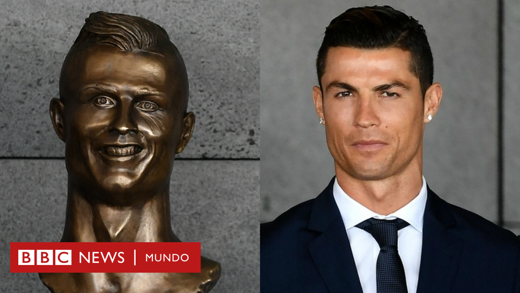 “Glorosamente feio”: o polêmico busto de Cristiano Ronaldo que foi revelado no aeroporto de Portugal que leva seu nome