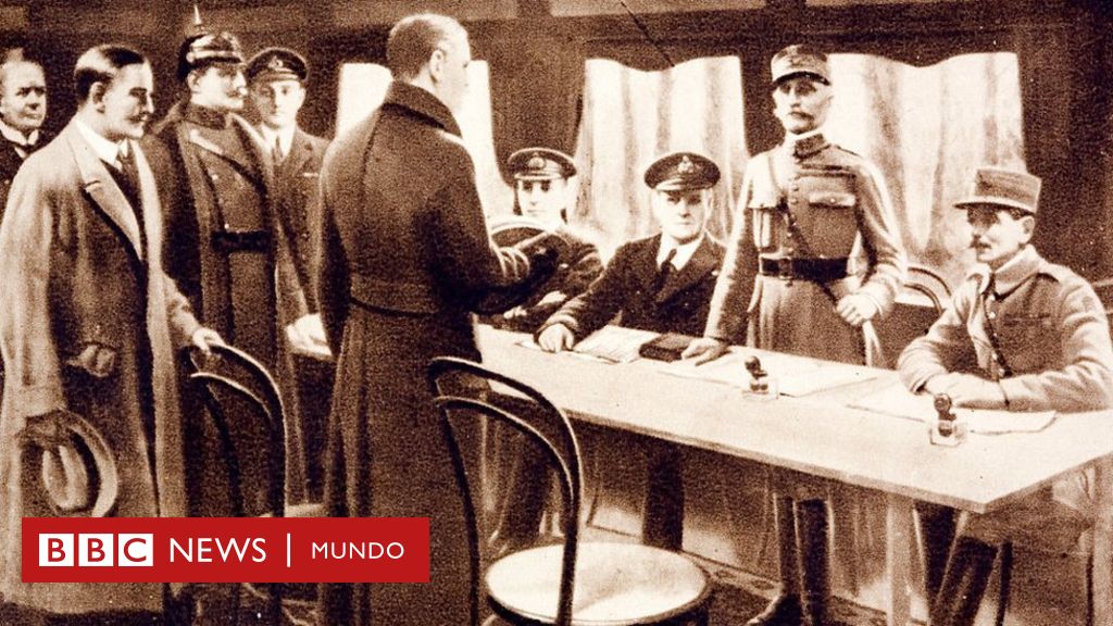 Las cartas que pusieron fin a la Primera Guerra Mundial - BBC News Mundo