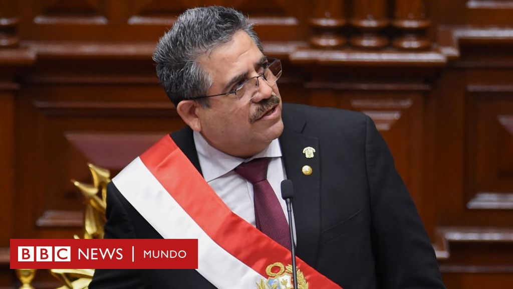 Renuncia Manuel Merino El Hombre Que Duró Menos De Una Semana Como Presidente De Perú Bbc 