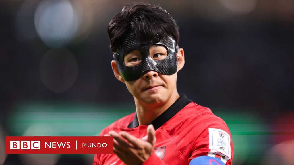 Mundial: por qué el delantero estrella coreano Son Heung-min juega con una máscara negra en Qatar 2022