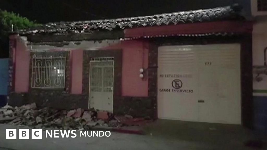 Imágenes de la destrucción que dejó el terremoto en Chiapas, México