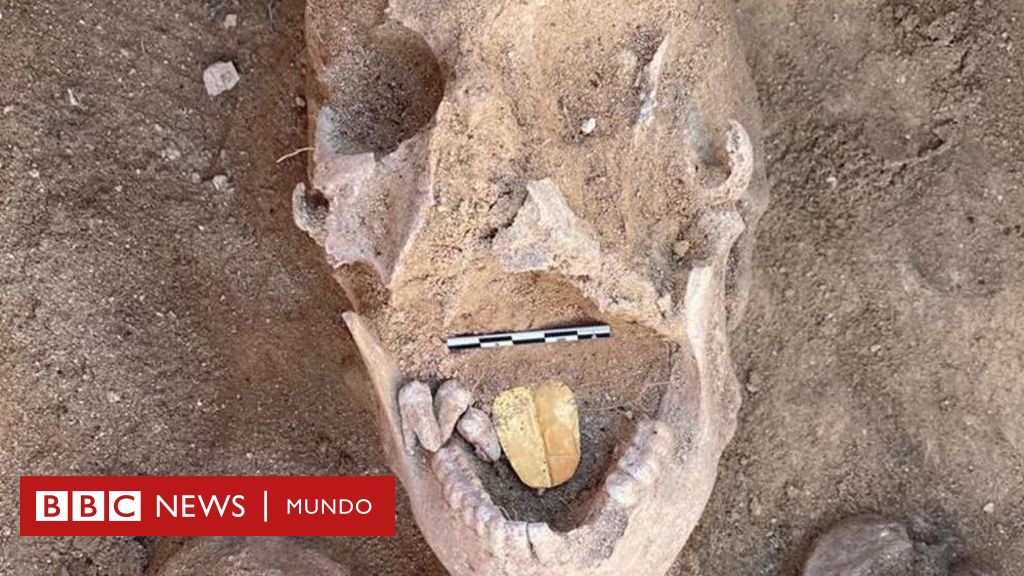 Ese Coro Suposición El fascinante hallazgo de una momia en Egipto con la lengua de oro - BBC  News Mundo