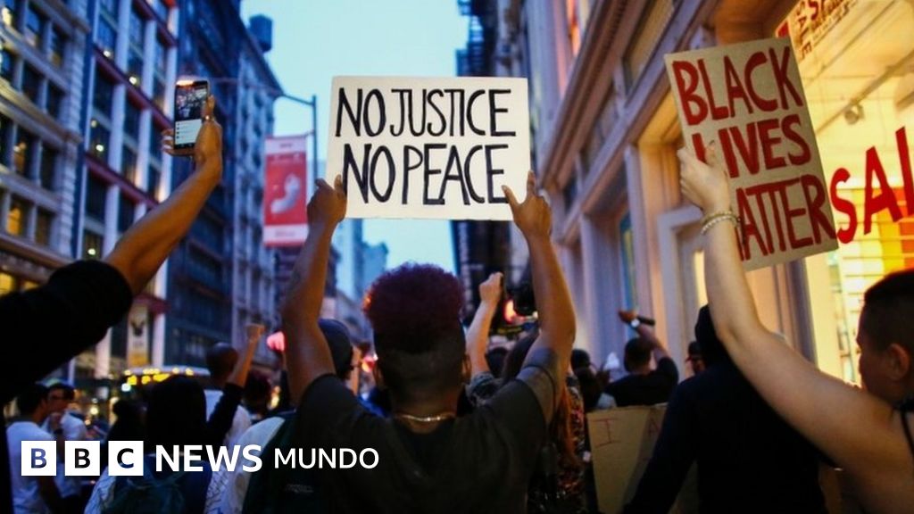 Fin de semana de ira" por todo EE.UU. contra la violencia policial hacia afroestadounidenses - BBC News Mundo