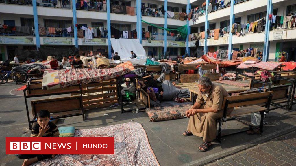 “Dormimos de costado porque ni siquiera hay espacio para dormir de espaldas”: cómo viven los palestinos obligados a huir al sur de Gaza