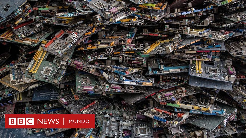 La basura electrónica 4 gráficos: cómo el desperdicia US$62.500 millones cada año - BBC News Mundo